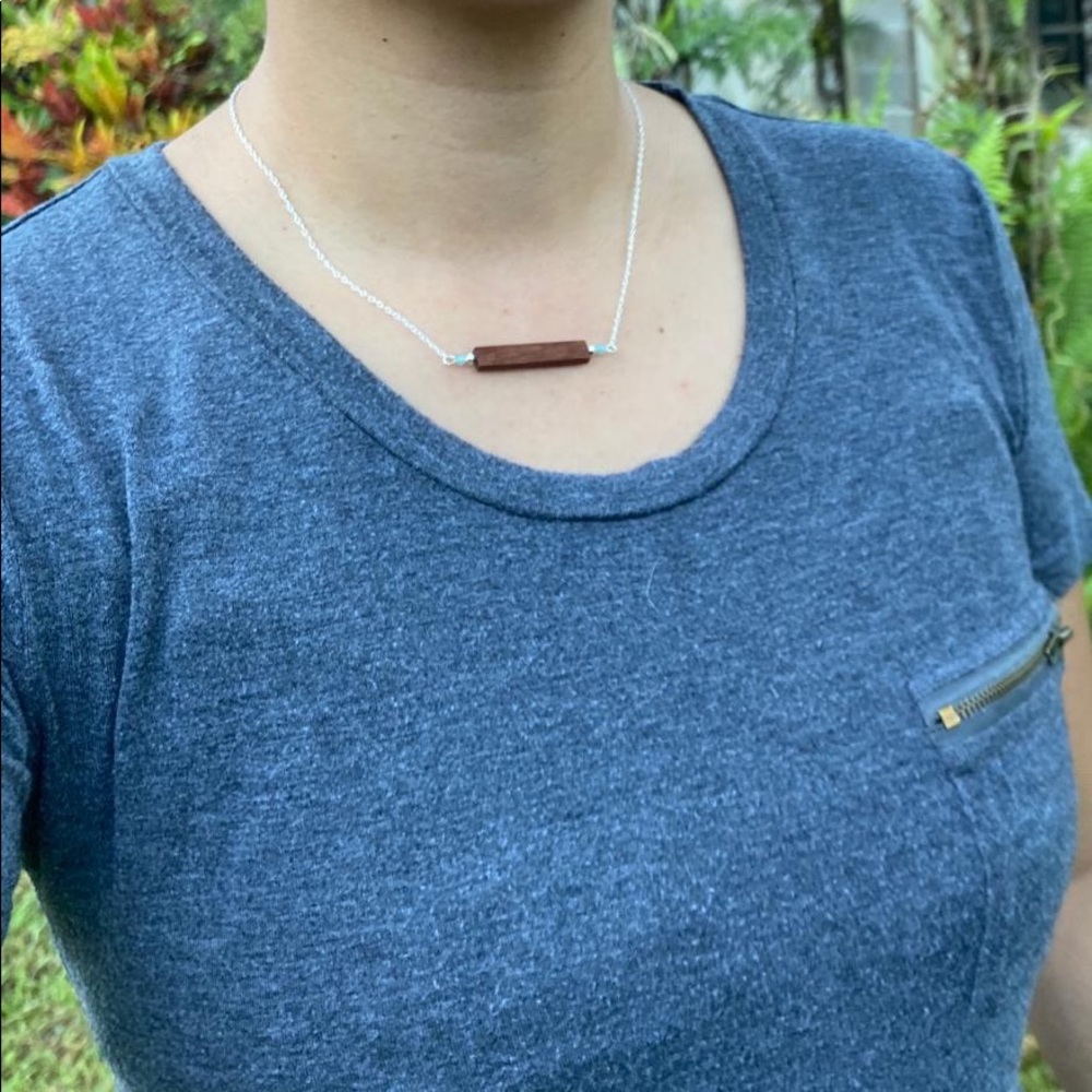 Grey Zipper pocket Top